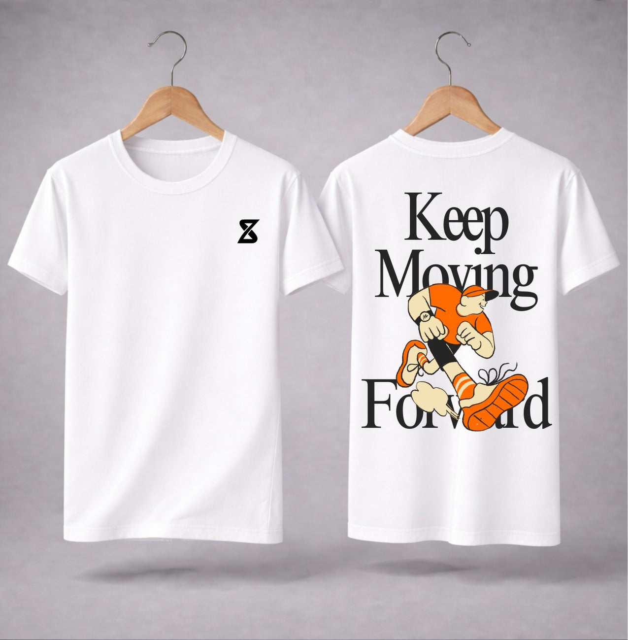 Keep moving forward Drop Shoulder