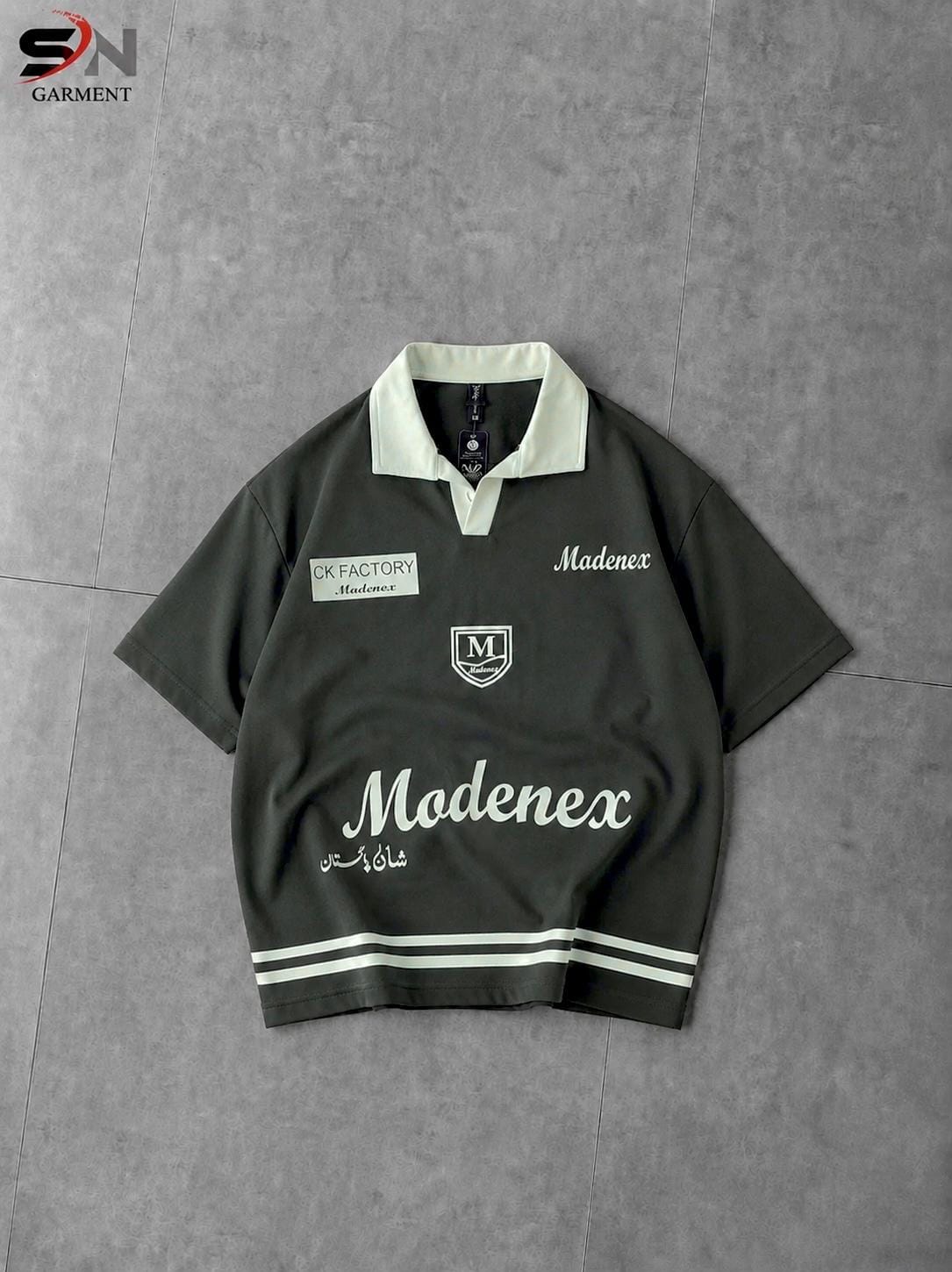 Jhonny Collar  Madenex printed  Dropshoulde