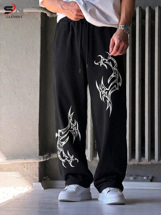 Tribal Print  Baggy Trouser