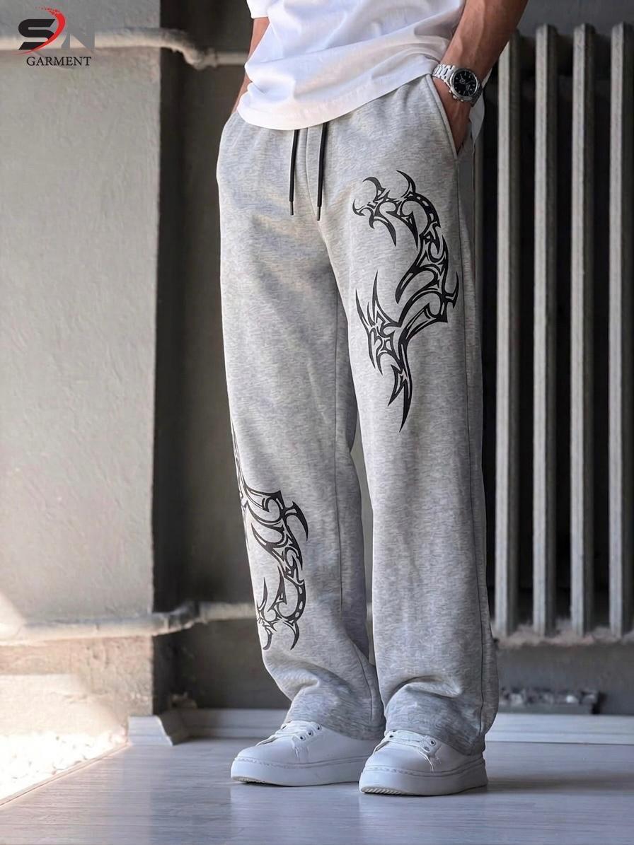 Tribal Print  Baggy Trouser