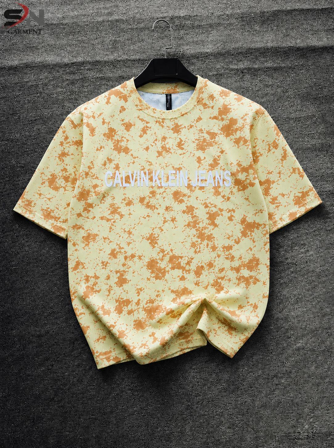 Calvin klein  Digital  Printed  Oversized T-shirt