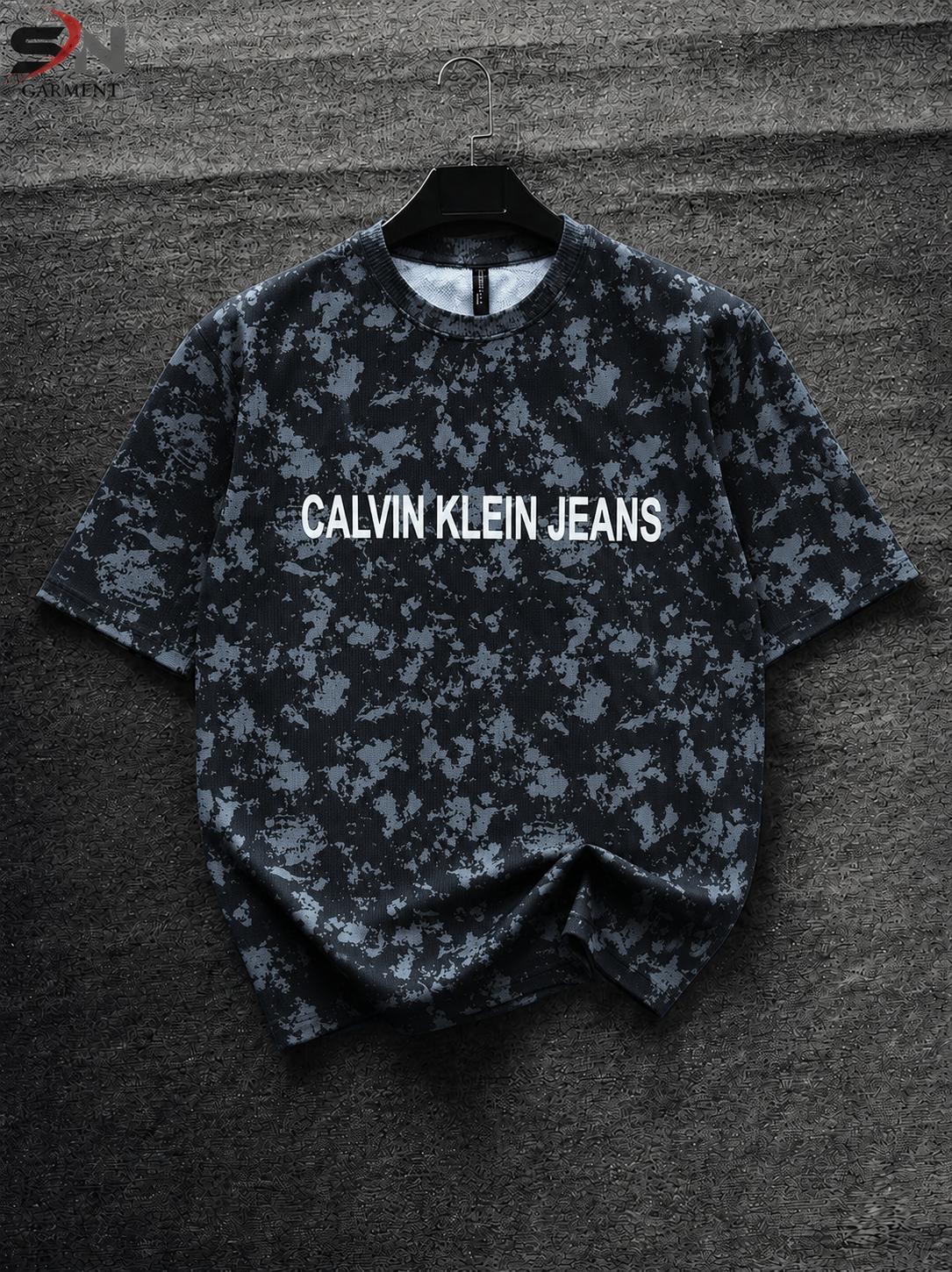 Calvin klein  Digital  Printed  Oversized T-shirt