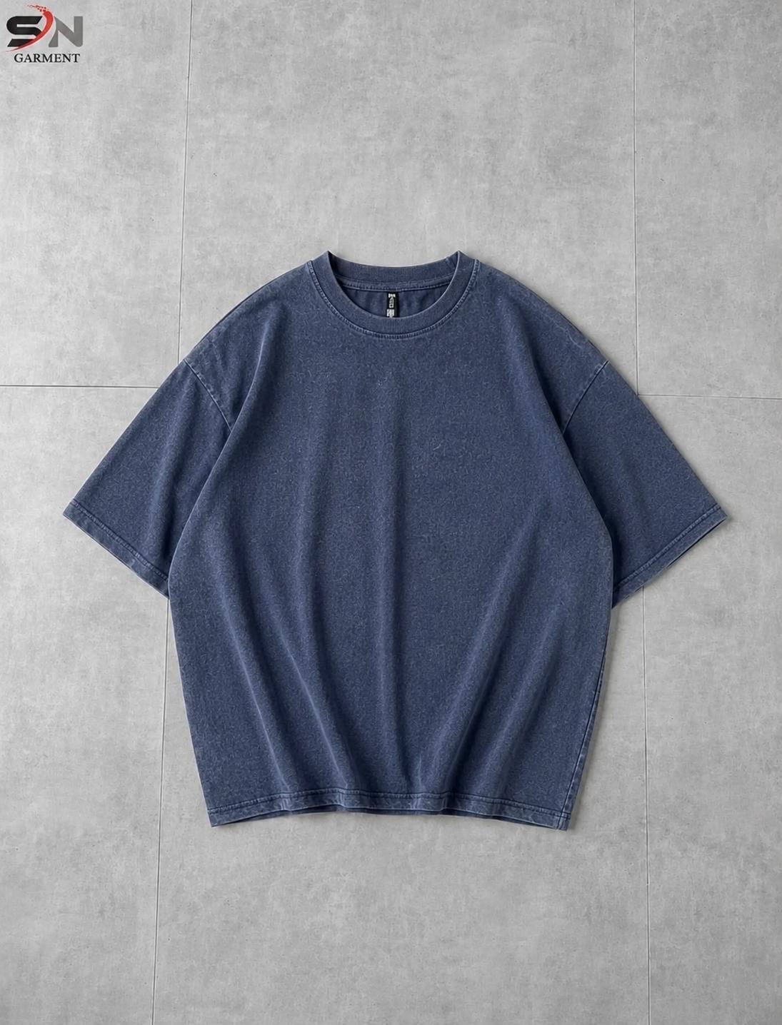 Acid wash  Drop Shoulder