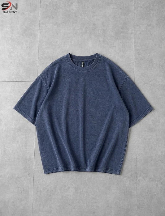 Acid wash  Drop Shoulder