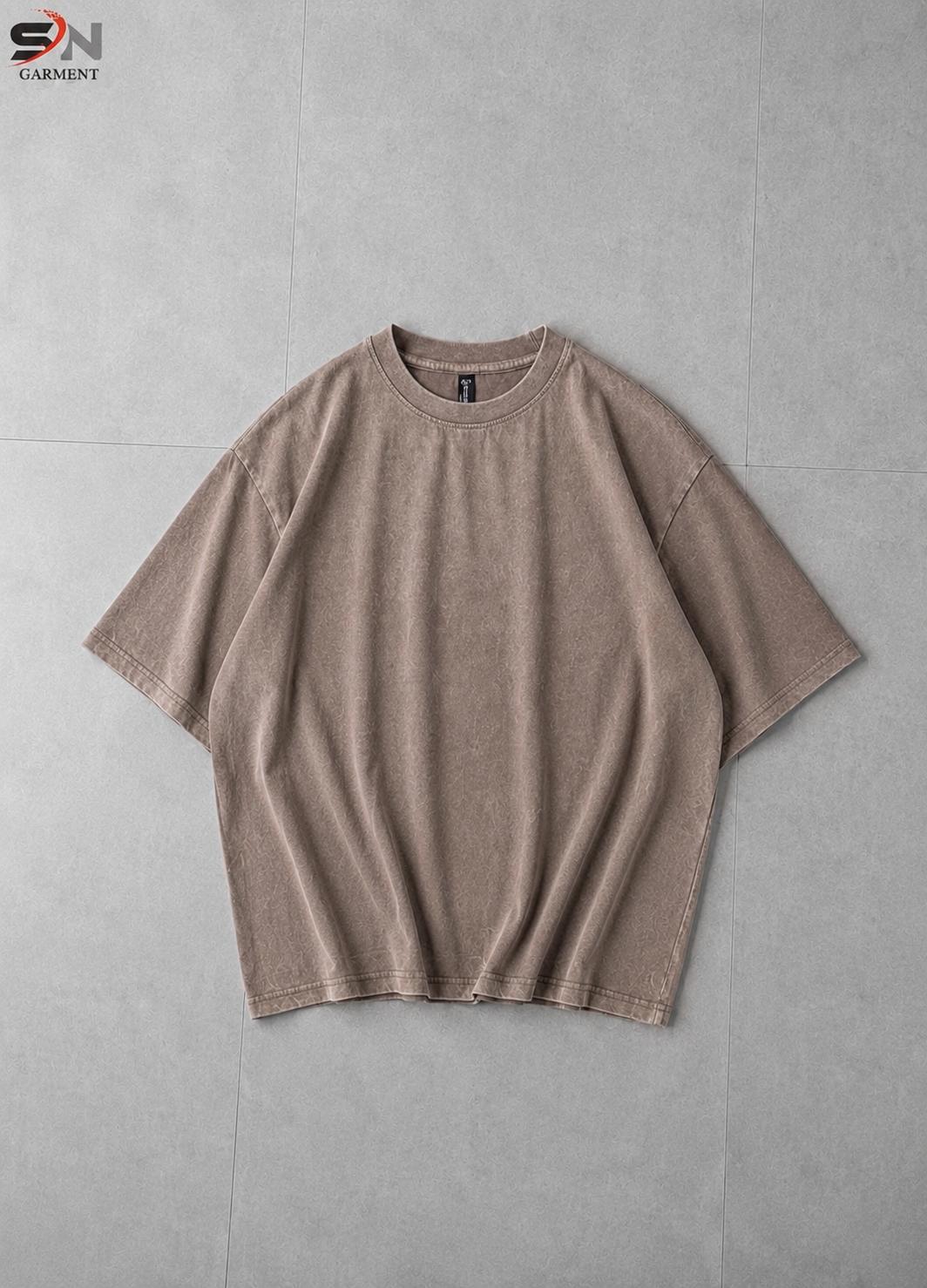 Acid wash  Drop Shoulder
